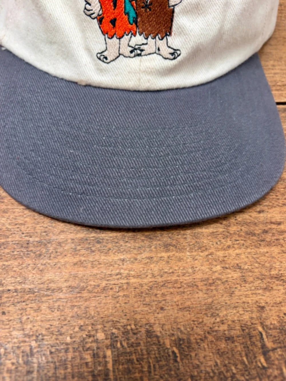 Vintage Cartoon Network Flintstones TV Show 90's Snapback Hat Cap - Adult Size